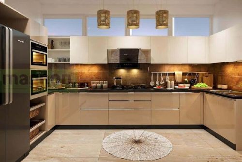 Modular Kitchen Interior Designing Services, For Home