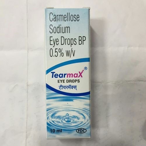 Plastic CARMELLOSE SODIUM EYE DROP, Bottle Size : 10 Ml