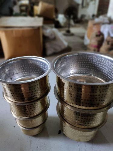 Brass Polished Tope, Pattern : Hammered