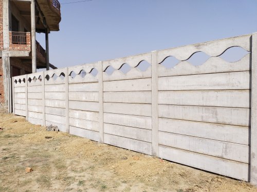 RCC Precast Boundary Wall With Fencing