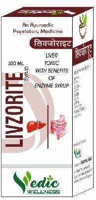 Vedic Wellness Herbal Liver Syrup, Form : Liquid