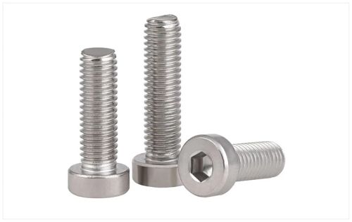 Round Polished Stainless Steel Bolts, For Fittings, Certification : ISI Certified