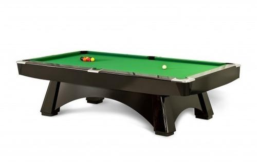 Rectangular Wooden Pool Table, Color : Green