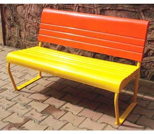 Kidzlet Wooden Garden Chair, Color : Orange Yellow