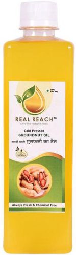500ml Cold Pressed Groundnut Oil, Certification : FSSAI