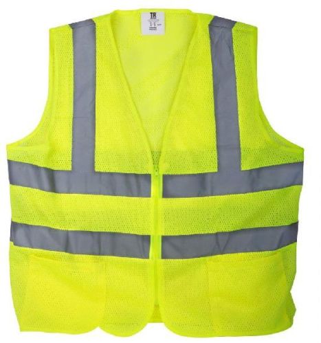 Plain D6110 Reflective Fabric Jacket, Size : Medium, Large, Small