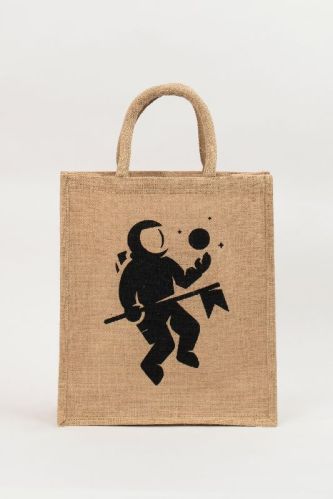Jute Fancy Bags, For Daliy, Shopping, Advertising, Gift, Grocery, Size : 13 X 16 X 5
