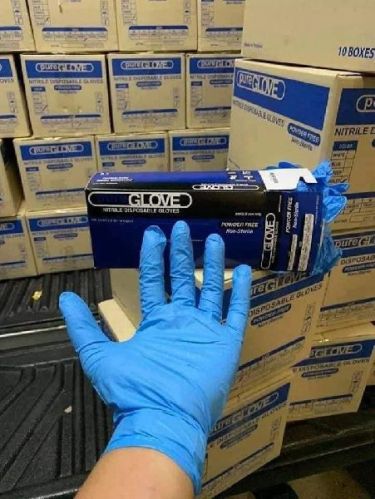 TopGlove Disposable Hand Gloves, For Factories, Wear Type : Full Fingered