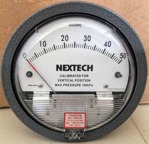 GEMTECH Magnehelic Gauge Range 0-50 MM, Feature : Easy To Fit