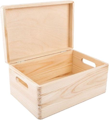 Rectangular Hardwood Polished Plain Wooden Box, For Packaging, Feature : High Strength, Termite Proof