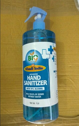 1 Ltr Hand Sanitizer, Type Of Alcohol : Isopropyl Alcohol