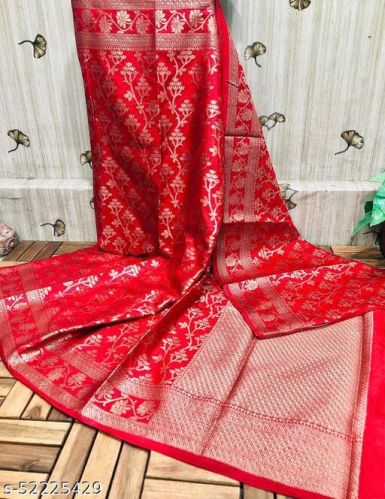 Banarasi Semi Georgette Silk, Feature : Comfortable