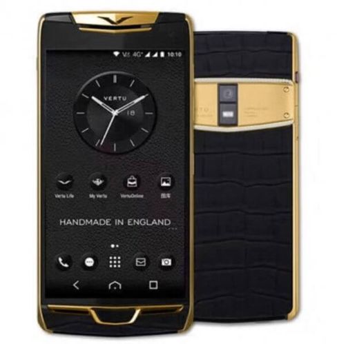 Vertu Constellation X Black Alligator Gold & Diamond