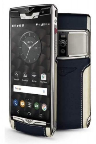 Vertu Signature Touch For Bentley Imperial Blue