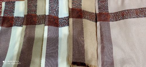 Wool 100-200 Gm Plain Silk Scarves, Technics : Handloom