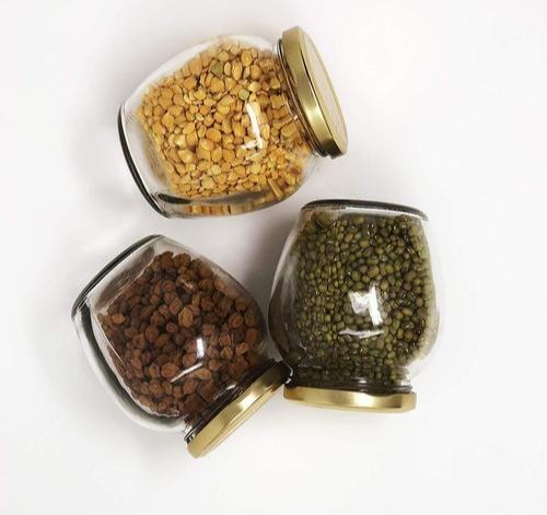 Matki Glass Jar, Color : Transparent