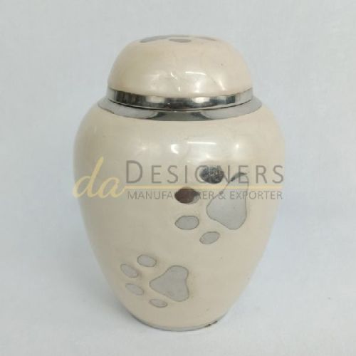 Paw Print PET Cremation Urn, For Home Decor, Hotel Decor, Restaurant Decor, Style : Modern