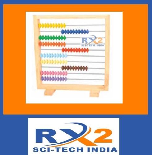 RX2 High Quality Frame Abacus, For College, School, Math Lab Items, Size : Standard