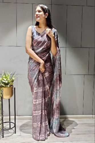 Malai Georgette With Satin, Occasion : Casual Wear