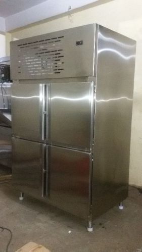 4 Door Vertical Refrigerator, For Commercial, Feature : Durable, Fast Cooling