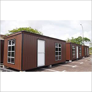 Polished Designer Portable Cabin, Shape : Rectangular