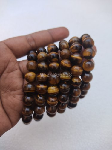 Tiger Eye Bracelet, Color : Brown