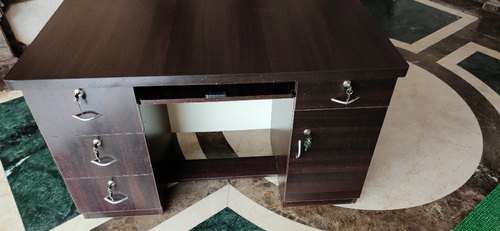 Plain Wood Office Drawer Table, Feature : Easy To Place, Fine Finishing