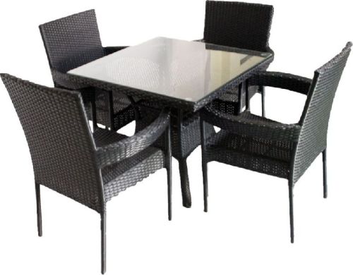 15-20 Kg Wicker Table Chair Set, For Outdoor