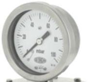 Metal Differential Pressure Gauge, Dial Size : 4 Inch, 6 Inch, 8 Inch