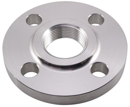 Stainless Steel Polished ThreadedFlange, For Industry Use, Fittings Use, Electric Use, Packaging Type : Shrink Wrapping