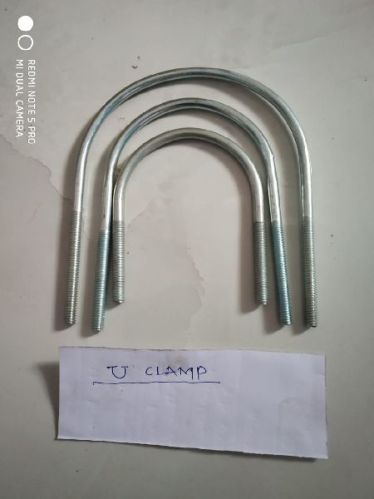 Polished U Clamp, Length : 100mm, 150mm, 185mm