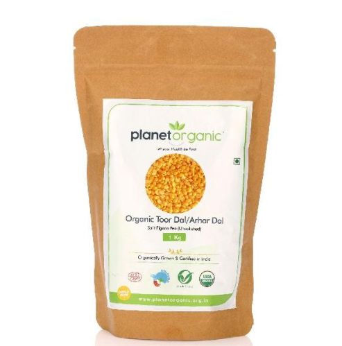 Planet Organic India : Organic Arhar Dal / Organic Toor Dal / Split Pigeon Pea