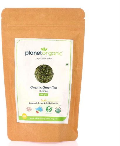 Planet Organic India: Organic Green Tea Tulsi