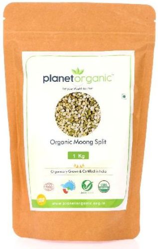 Planet Organic India : Organic Moong Dal(Chilka)