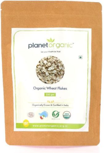 Planet Organic India: Organic Wheat Flakes, For Breakfast Cereal