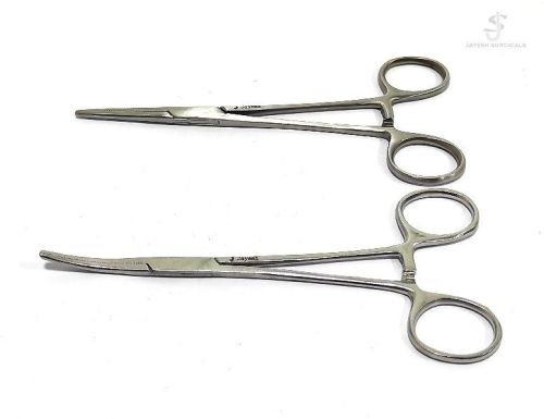 Curved and Straight Artery Forcep, For Clinical, Hospital, Size : 6inch