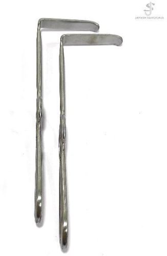 Polished Stainless Steel Medium Langenbeck Retractor, For Hospital, Clinic, Packaging Type : Plastic Packet