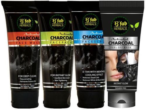 Activated Charcoal Complete Care Kit, Packaging Size : 100gm, 150gm, 250gm, 50gm
