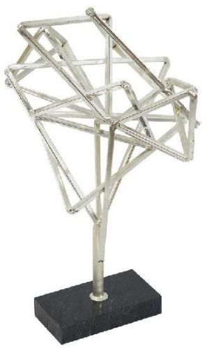 Nickel Plated Brass Iron Table Top, For Home, Hotel, Office, Size : Multisizes