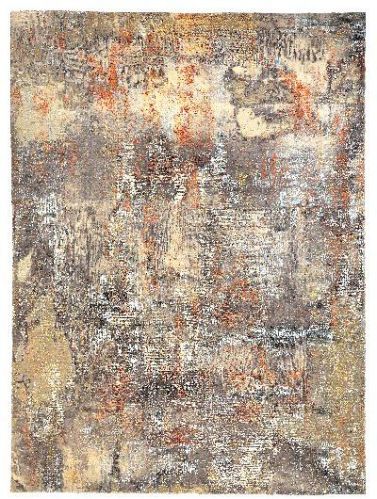 500601 Wool & Bamboo Silk Rug, Size : Standard