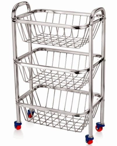 Stainless Steel Kitchen Multipurpose Trolley, Feature : Rust Proof