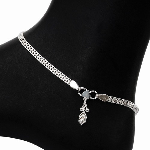 Plain Silver Anklets, Packaging Type : Plastic Packet