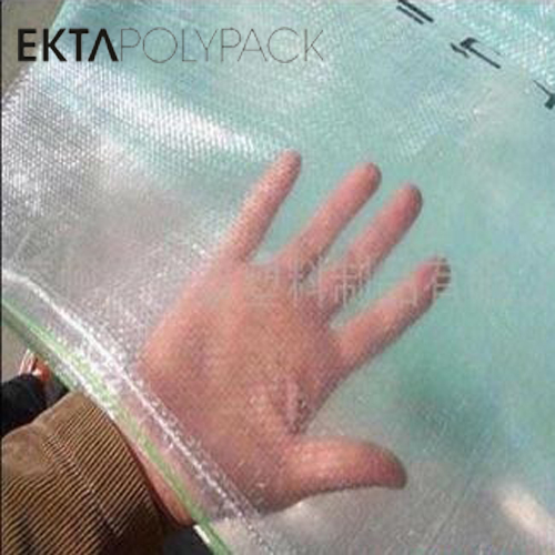 HDPE PP Woven Transparent Bag, For Shopping, Bag Capacity : 10kg, 20kg, 25kg