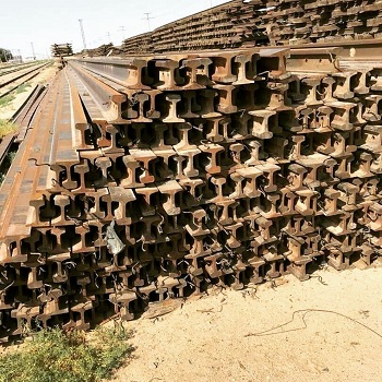 Metal Used Rail Scrap, For Melting, Re-rolling, Recycling, Form : Solid