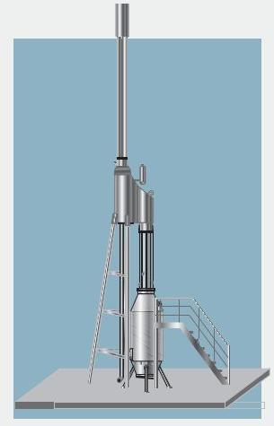 T2T-40 WSS Medium Duty Incinerator, Color : Grey