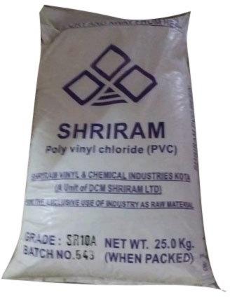 Poly Vinyl Chloride Dcm Shriram PVC Resin, Packaging Size : 25KG/bag