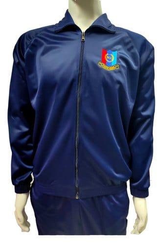 Super Polyester NCC Tracksuit, Pattern : Plain