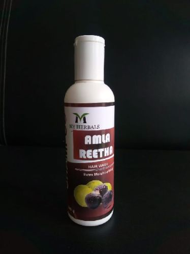 My Herbals Amla Reetha Shampoo, For Hair Protection, Form : Liquid