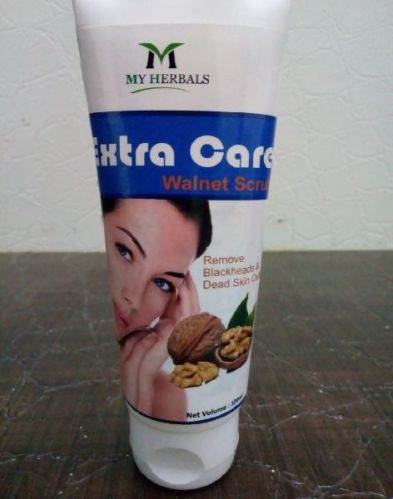 My Herbals Walnut Face Scrub, For Parlour, Personal, Form : Paste