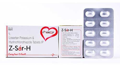 Losartan Potassium And Hydrochlorothiazide Tablet IP